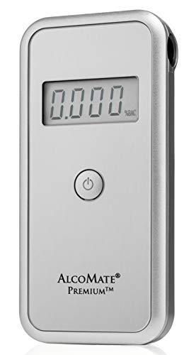 AlcoMate Premium AL7000 | Professional Breathalyzer | US DOT & US Coast Guard Approved | Globally Patented Replaceable Sensor Module | Retail Box
