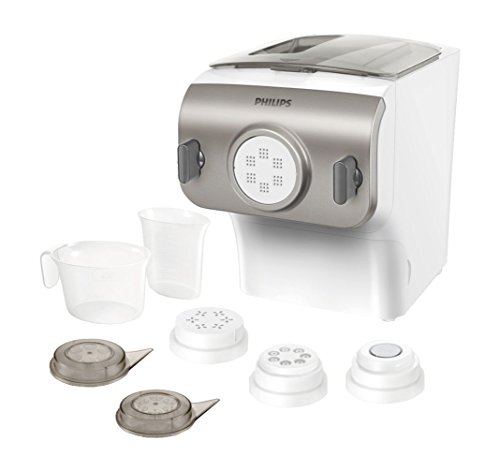 Philips Kitchen Appliances Noodle HR2357/05 Retail Box Packaging, Pasta Maker Plus, One Size