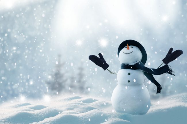 Best Light Therapy Lamp Review - happy snowman
