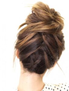 Braided Messy Bun