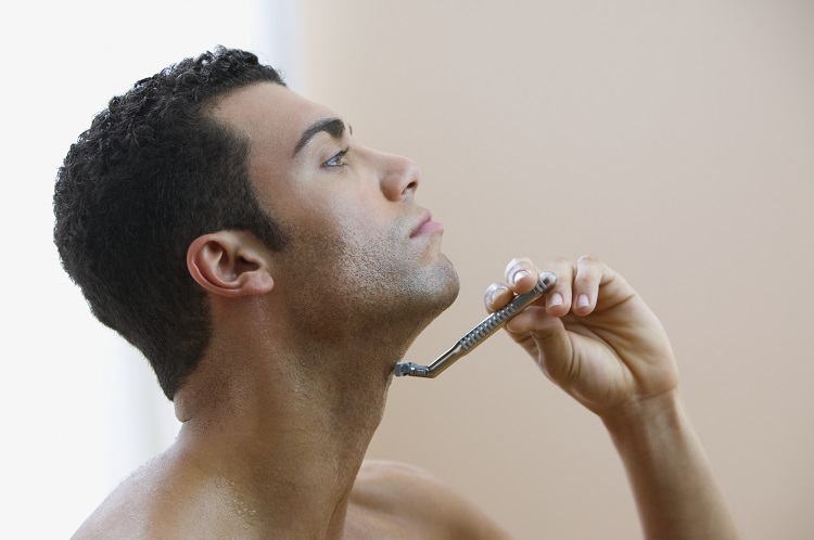 Man Shaving
